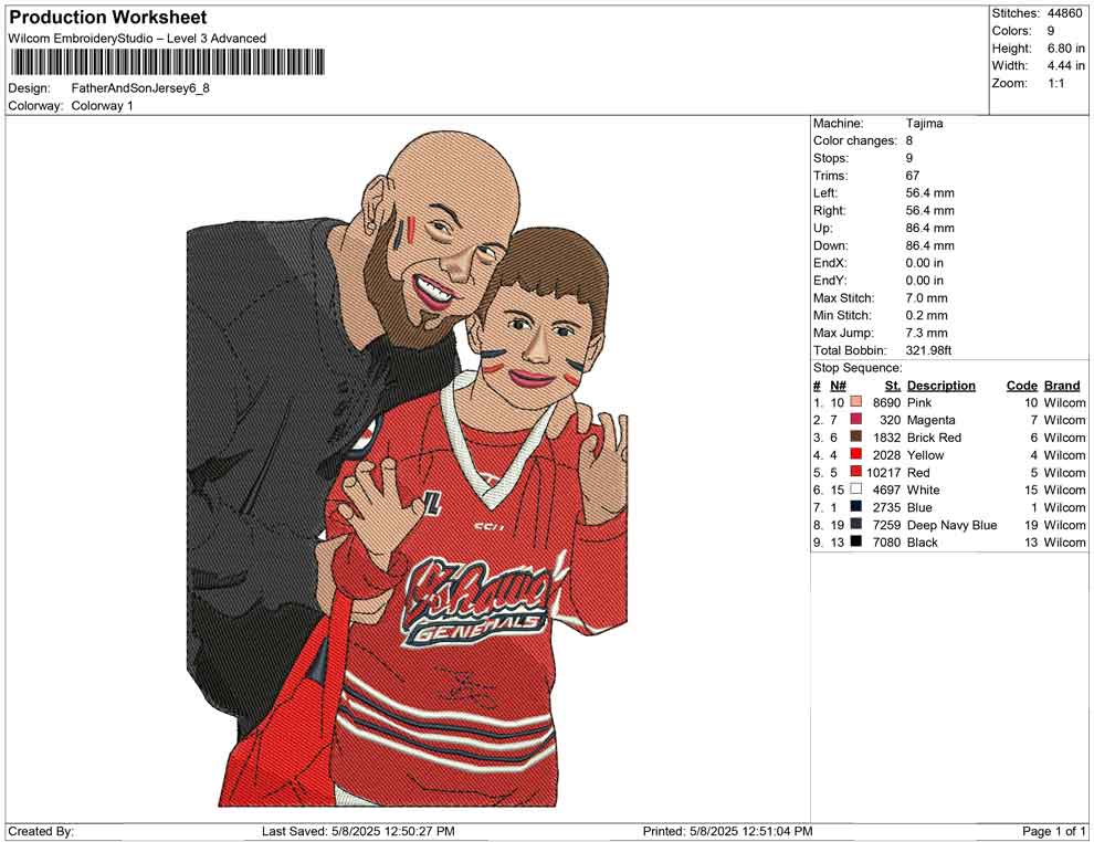 Father And Son Jersey