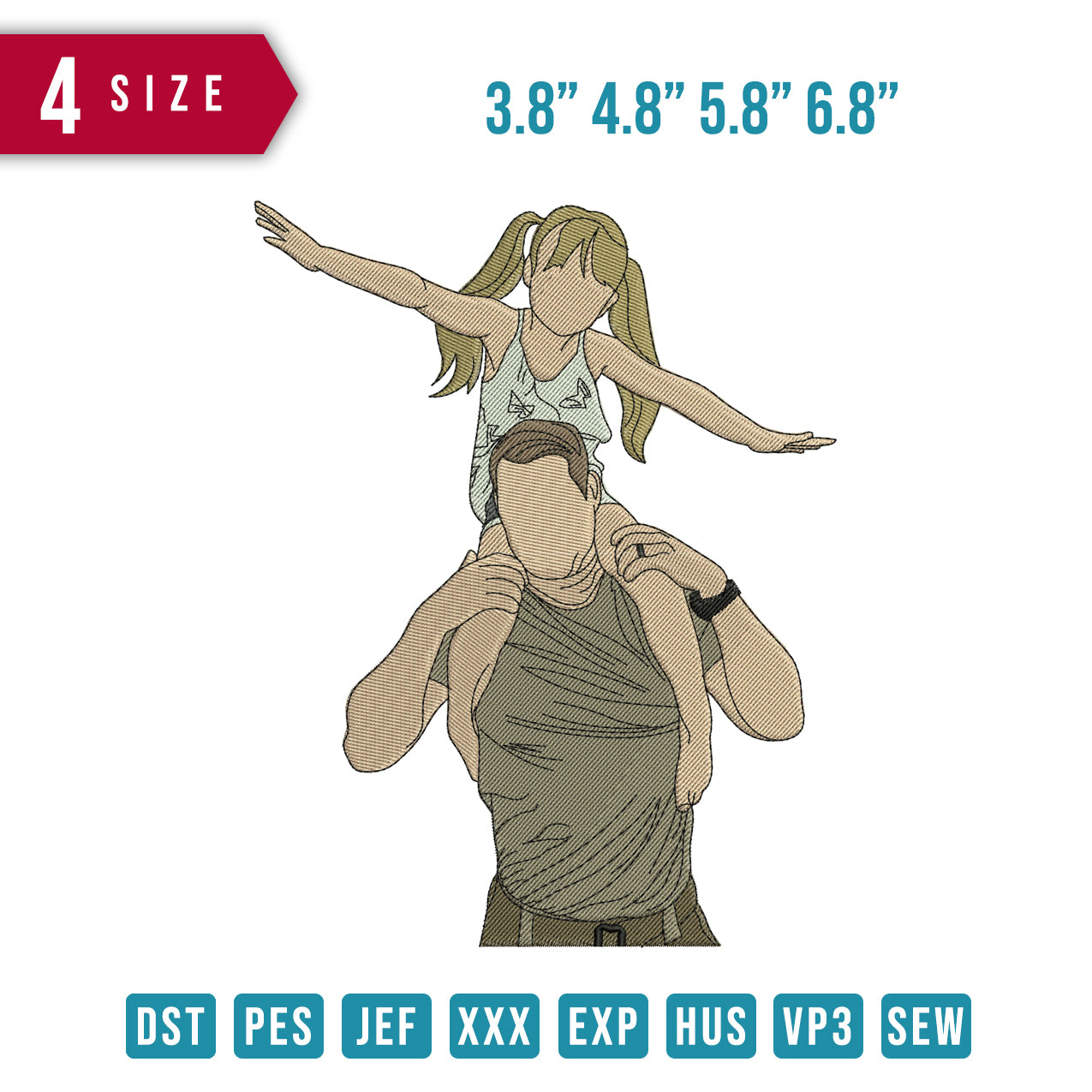 Father Carry Girl
