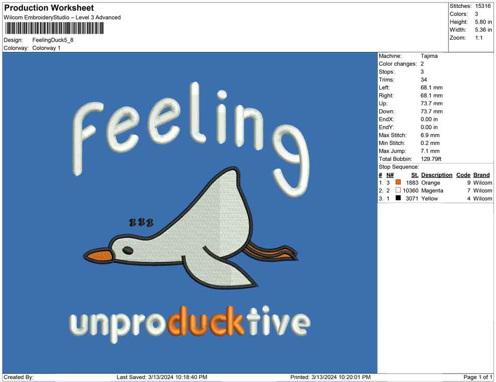 Feeling Duck