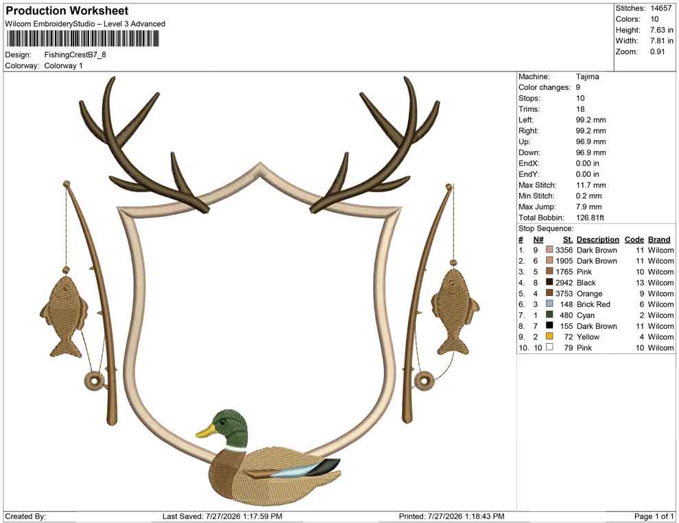 Fishing Crest B
