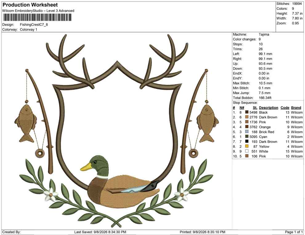 Fishing Crest C