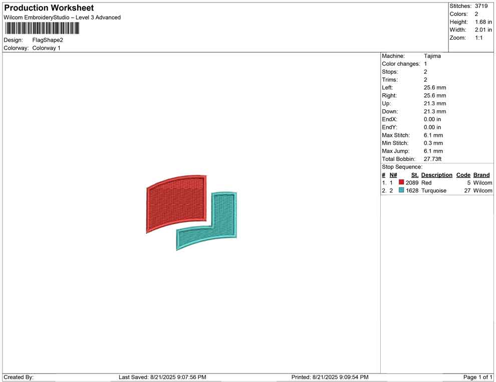 Flag Shape