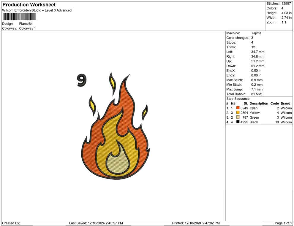 Flame B