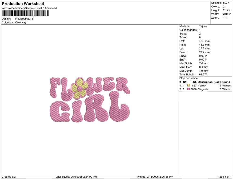 Flower Girl B