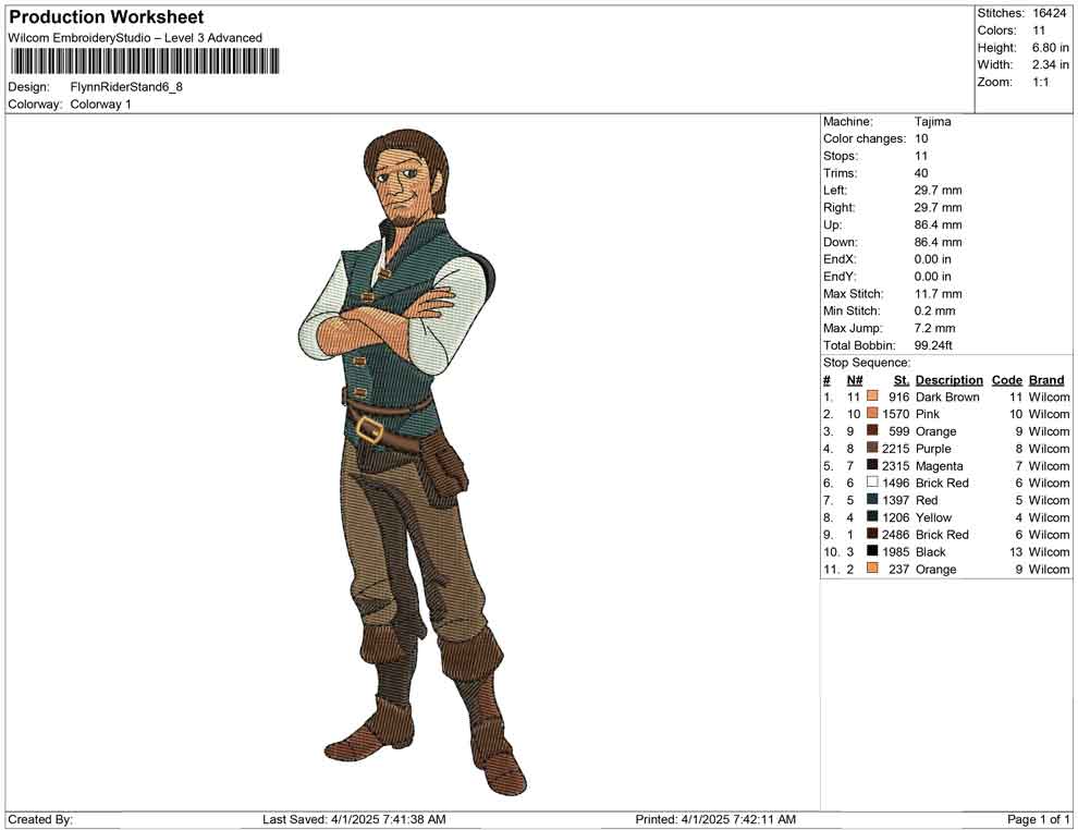 Flynn Rider Stand