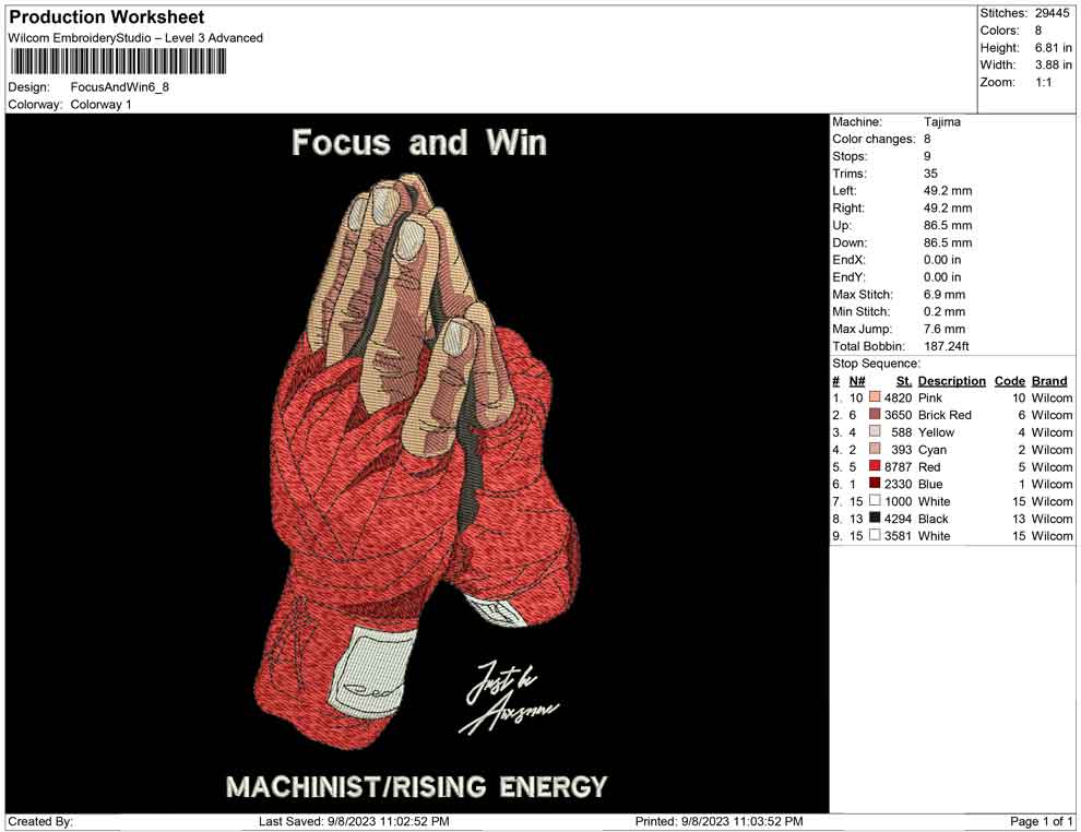 Focus and win