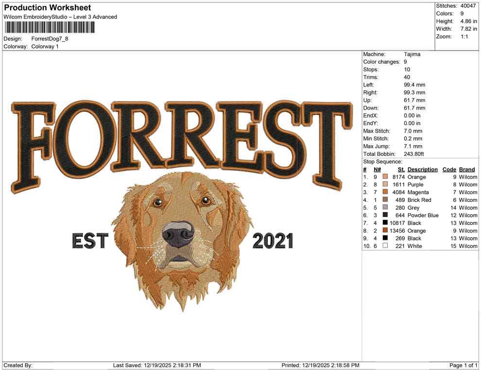 Forrest Dog