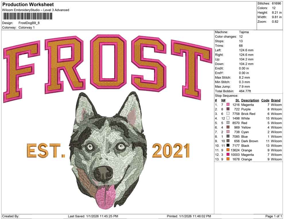 Frost Dog B