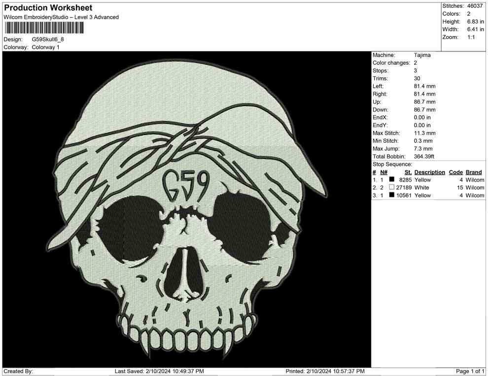 G59 Skull