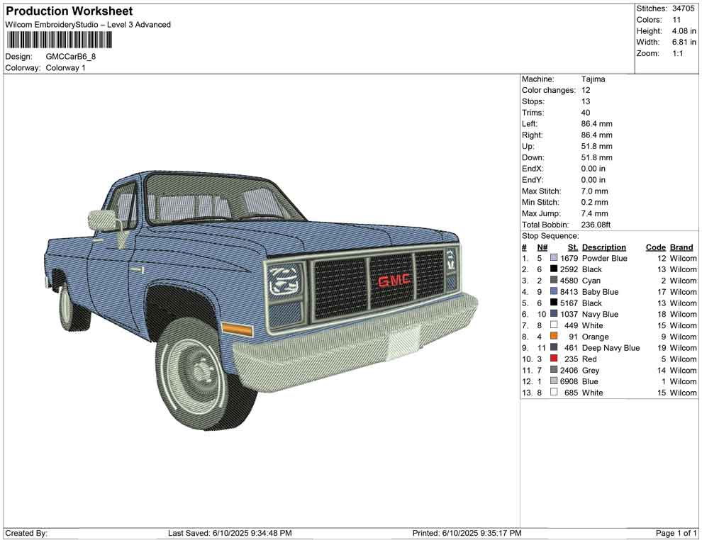 GMC Car B