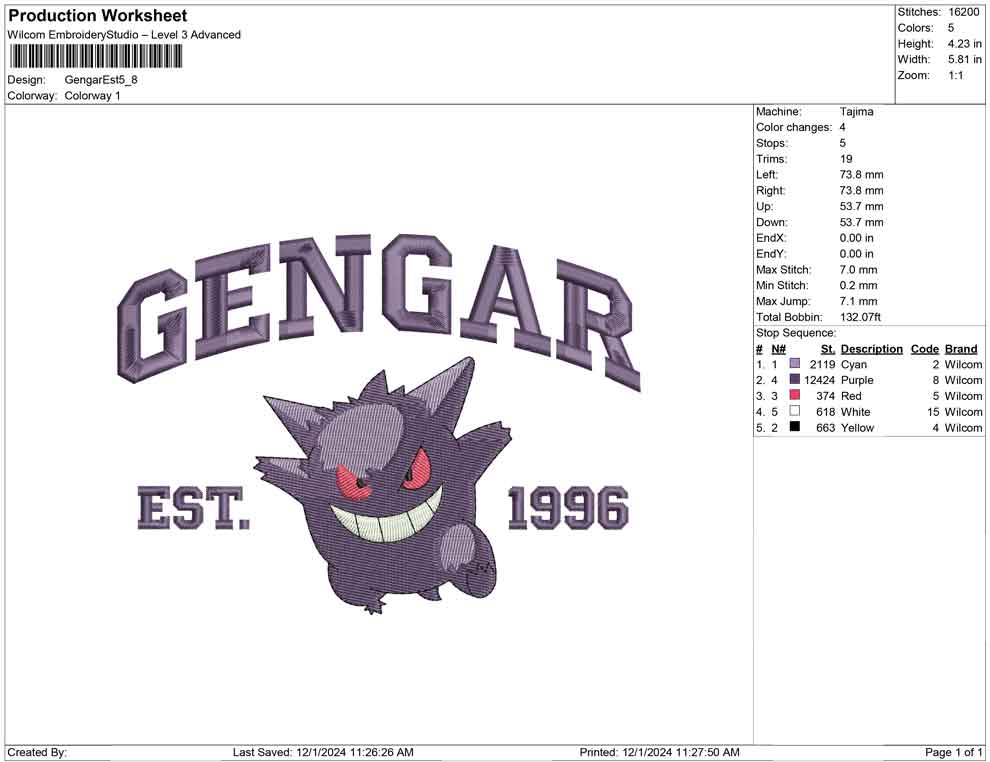 Gengar Est