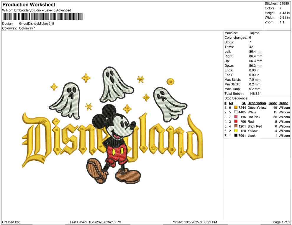 Ghost Disney Mickey
