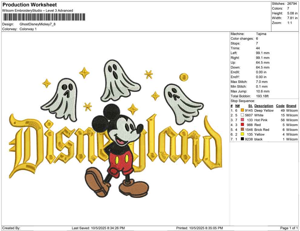 Ghost Disney Mickey