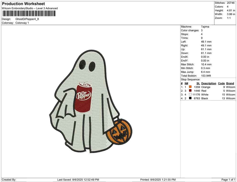 Ghost Dr Pepper