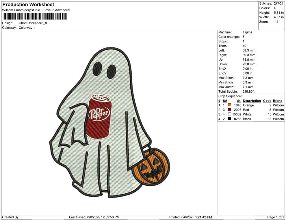 Ghost Dr Pepper