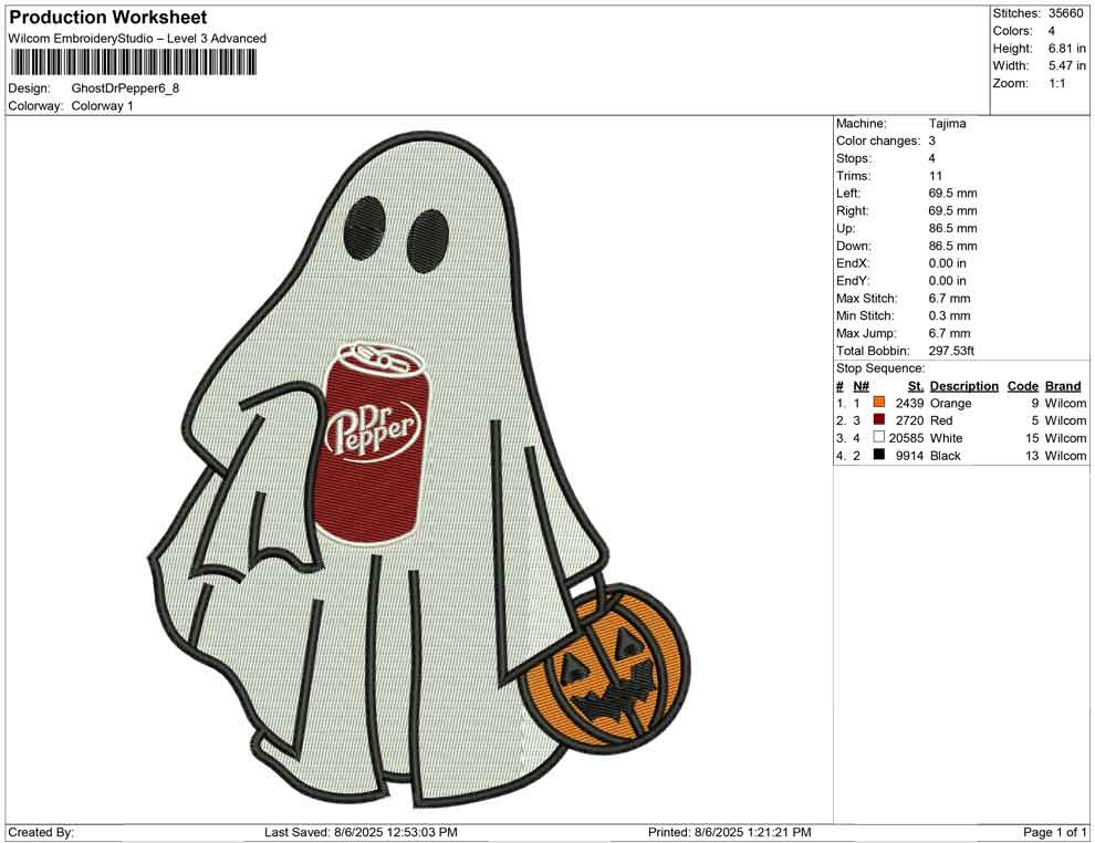 Ghost Dr Pepper