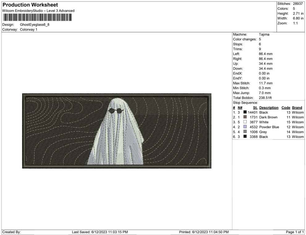Ghost Eyeglass