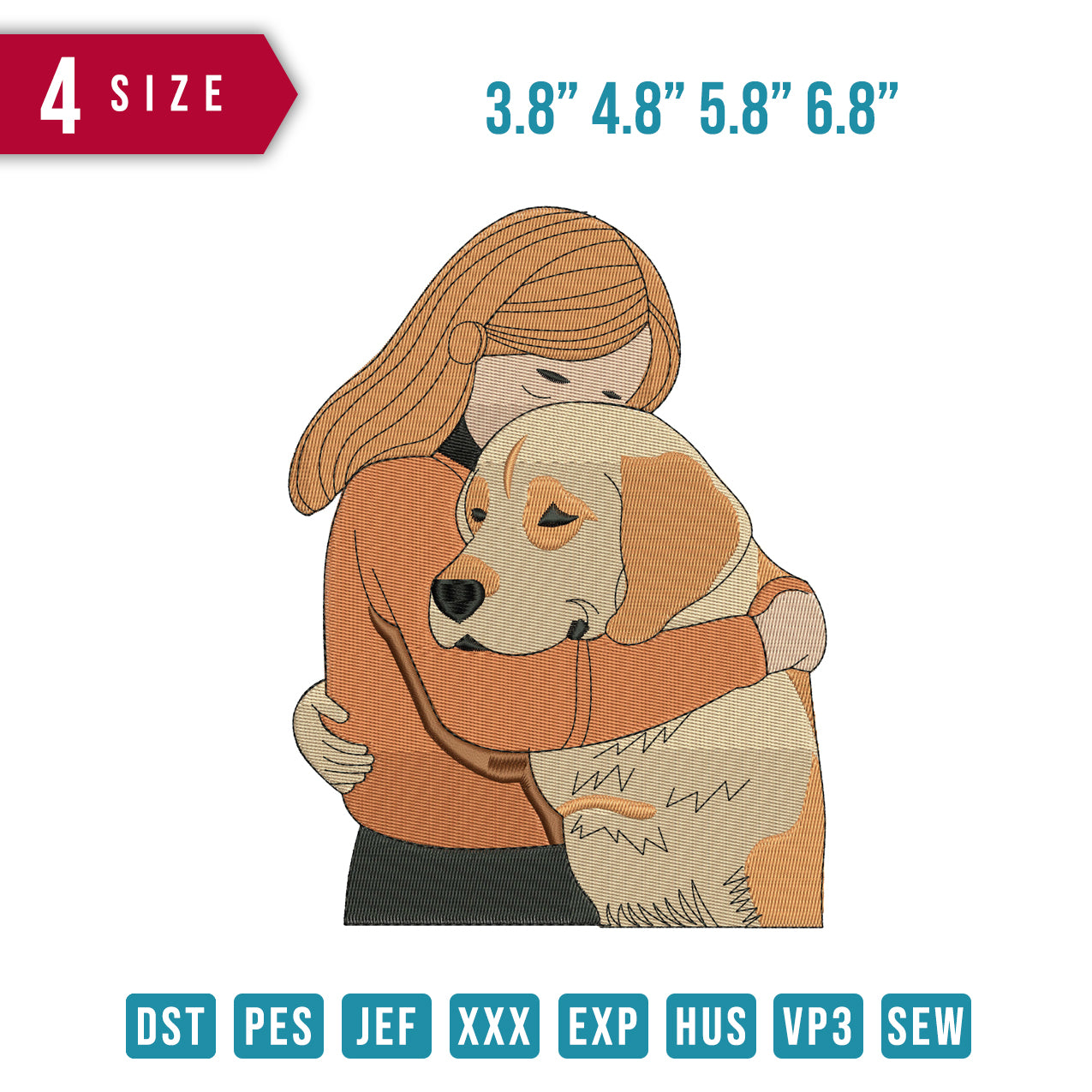 Girl and Dog