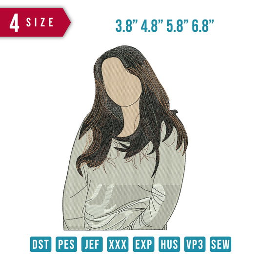 Girl Faceless