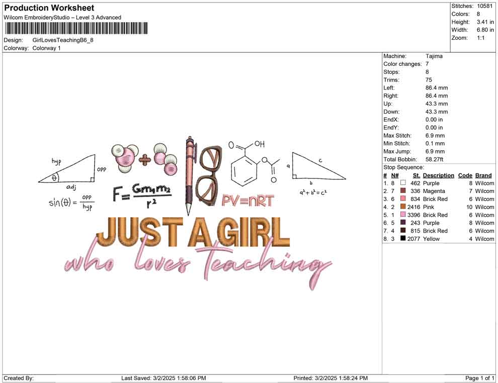 Girl Loves Teaching B