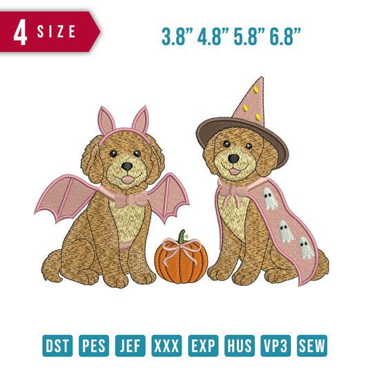Golden Doodle Halloween