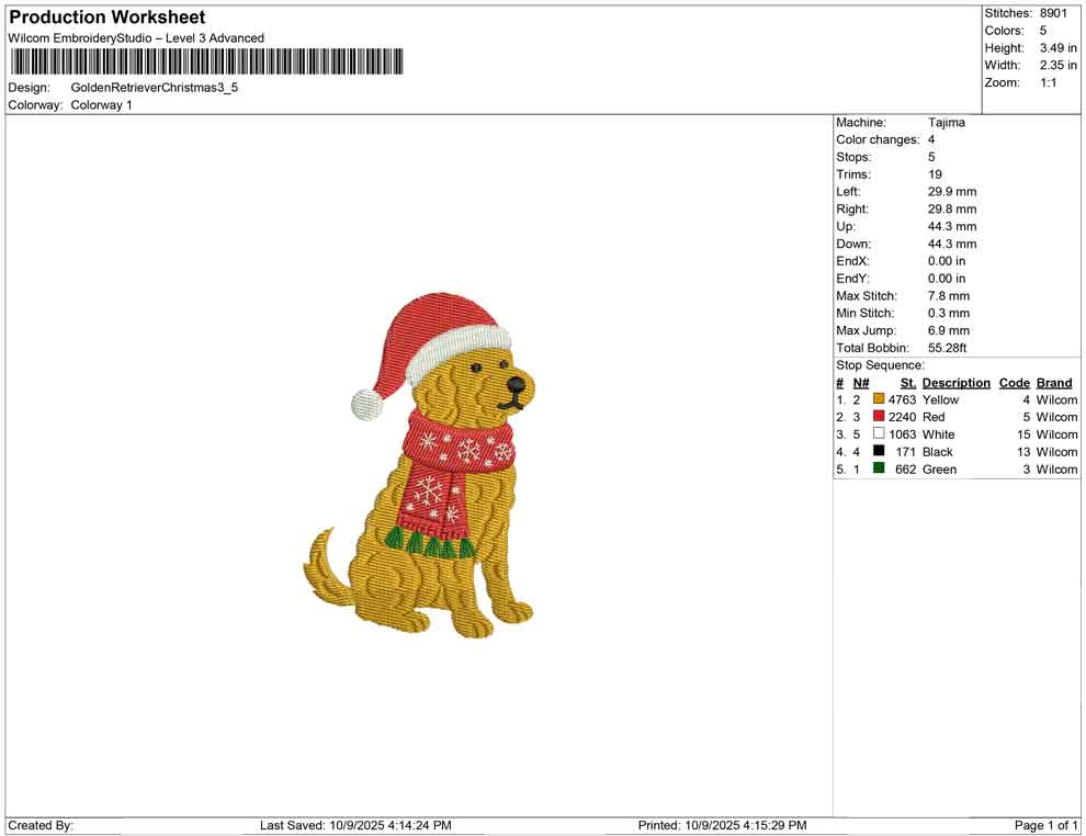 Golden Retriever Christmas