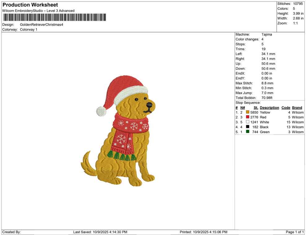Golden Retriever Christmas