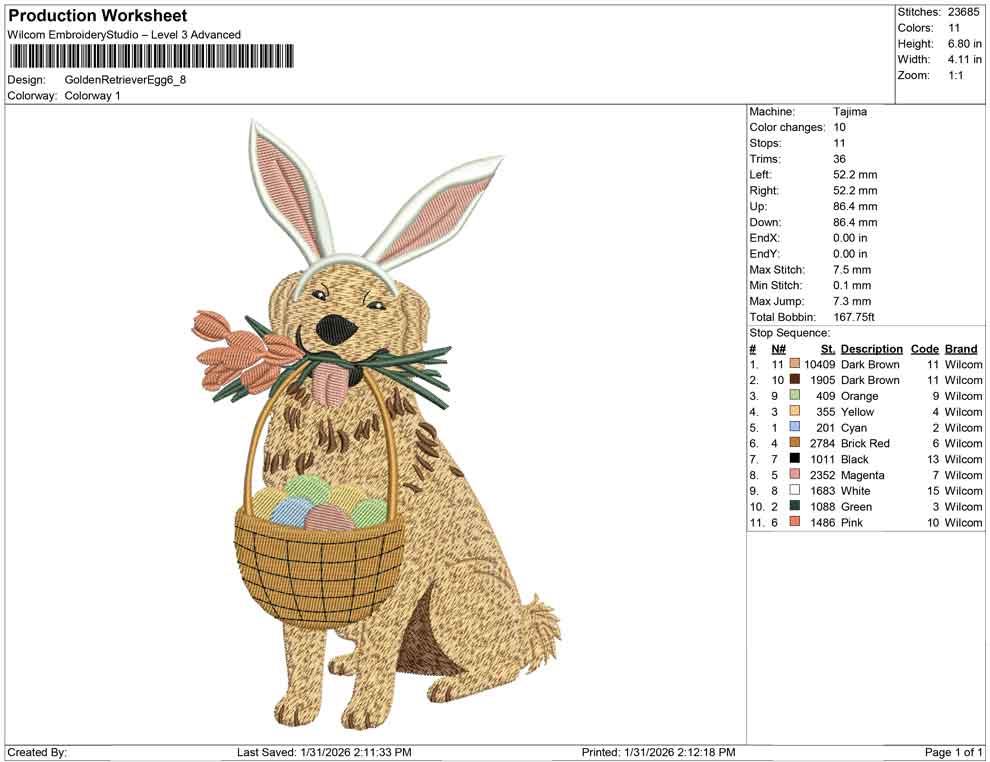 Golden Retriever Egg