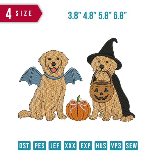 Golden Retriever Halloween