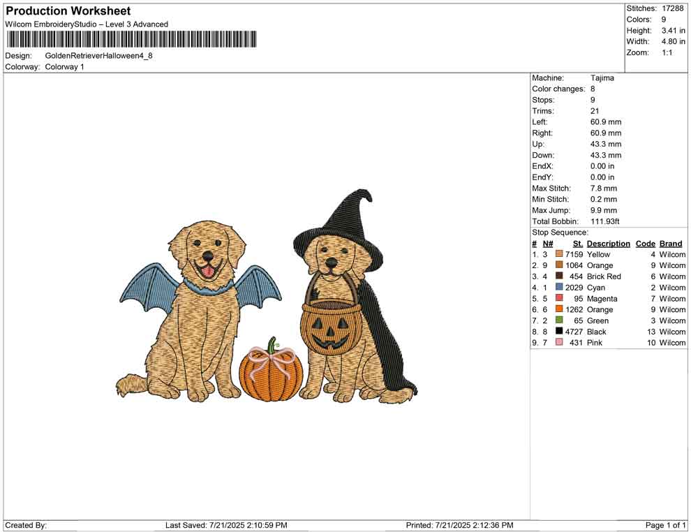 Golden Retriever Halloween