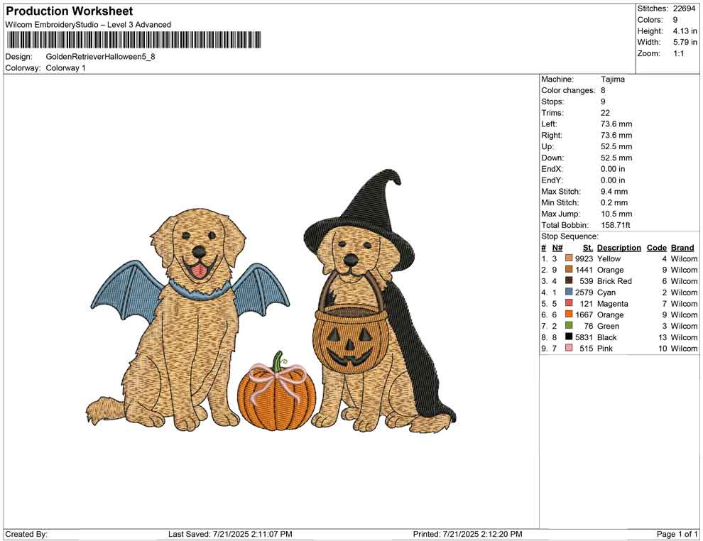 Golden Retriever Halloween