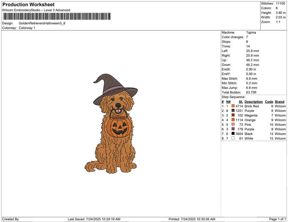 Golden Retrievers Halloween B