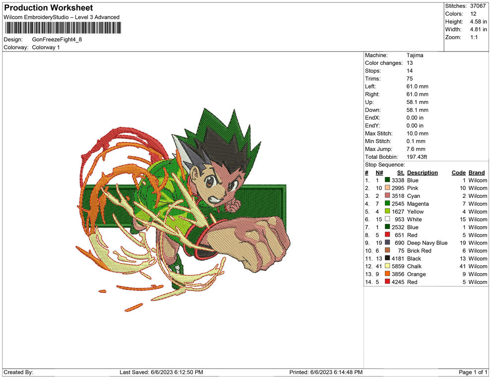 Gon freeze Fight