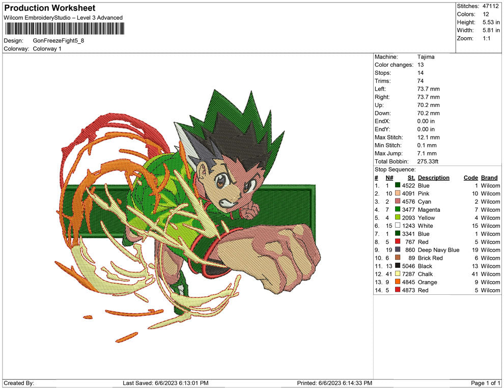 Gon freeze Fight