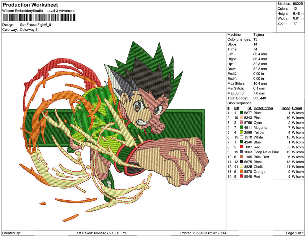 Gon freeze Fight