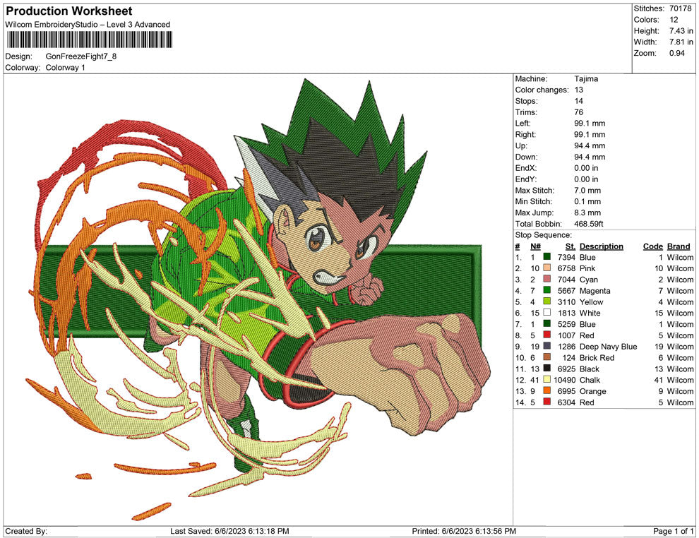Gon freeze Fight