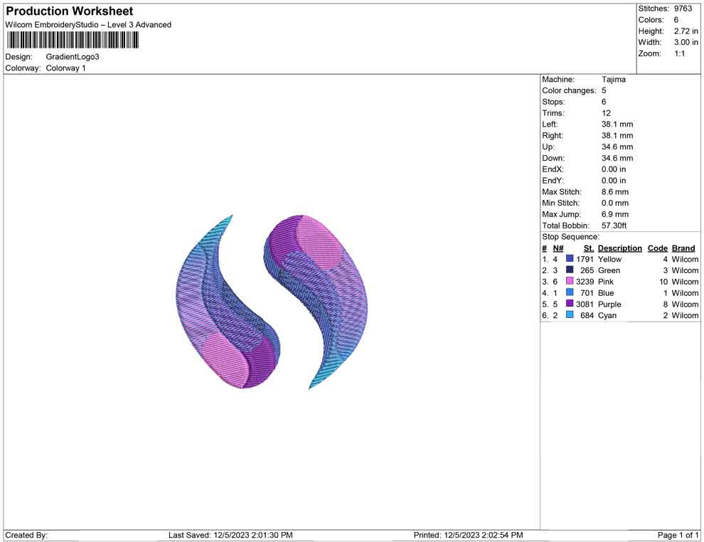 Gradient logo