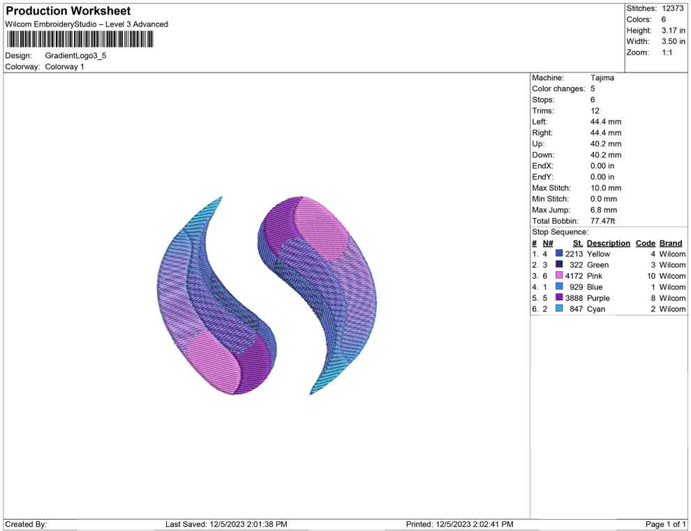 Gradient logo