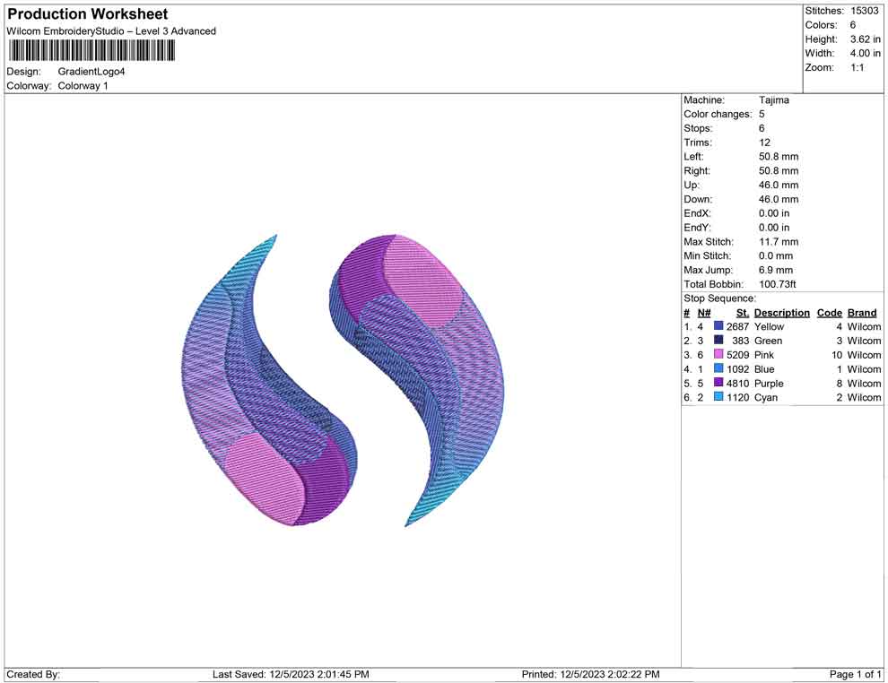 Gradient logo