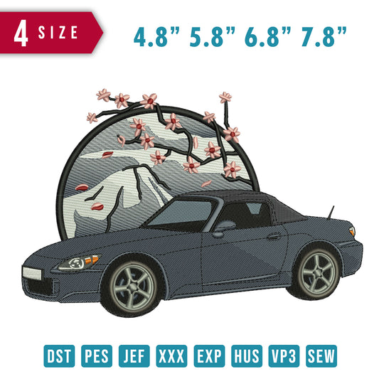 Grey Car Blossom
