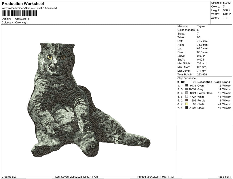 Grey Cat