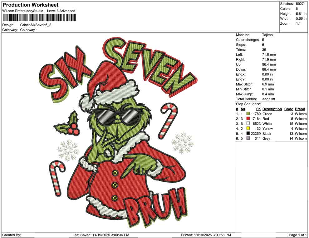 Grinch Six Seven