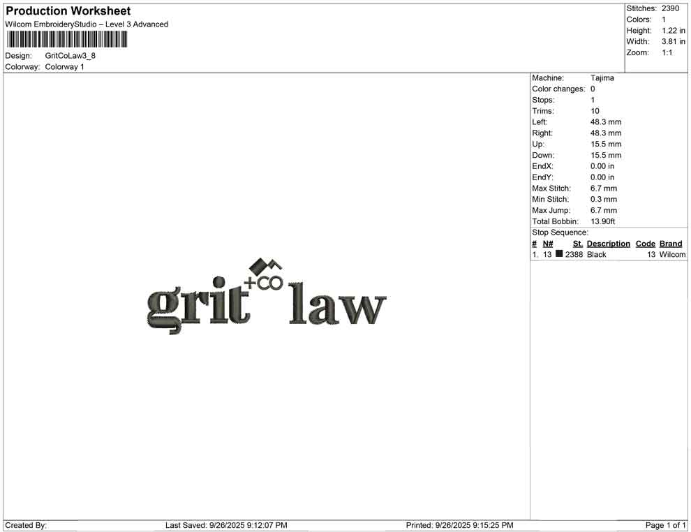 Grit Co Law