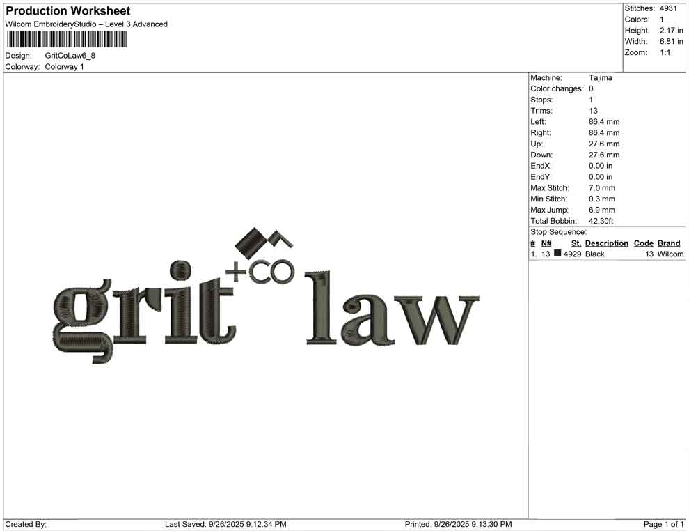 Grit Co Law