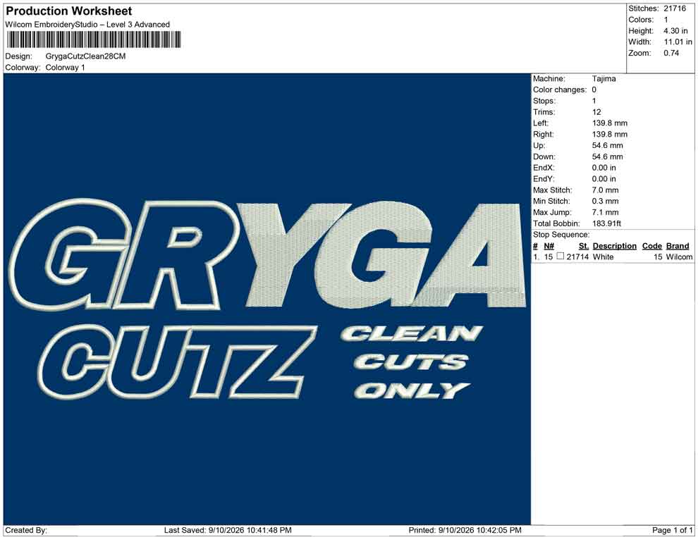 Gryga Cutz Clean