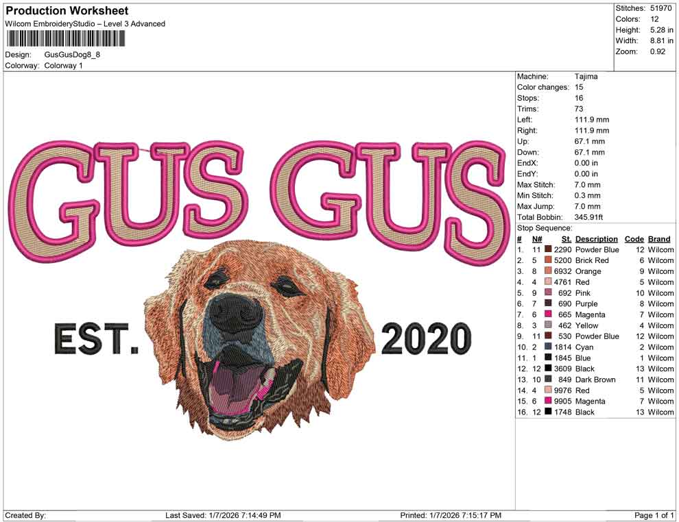 Gus Gus Dog