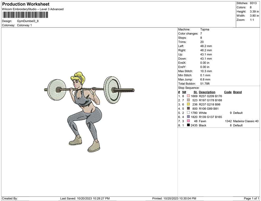 Gym dumbel