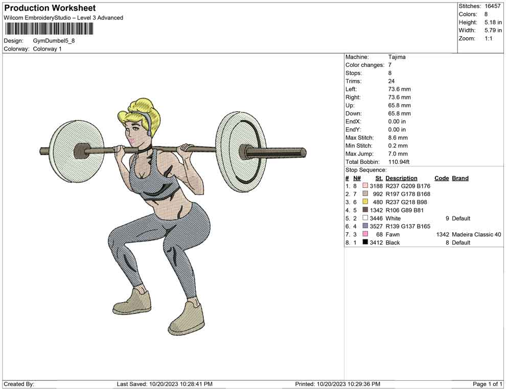 Gym dumbel