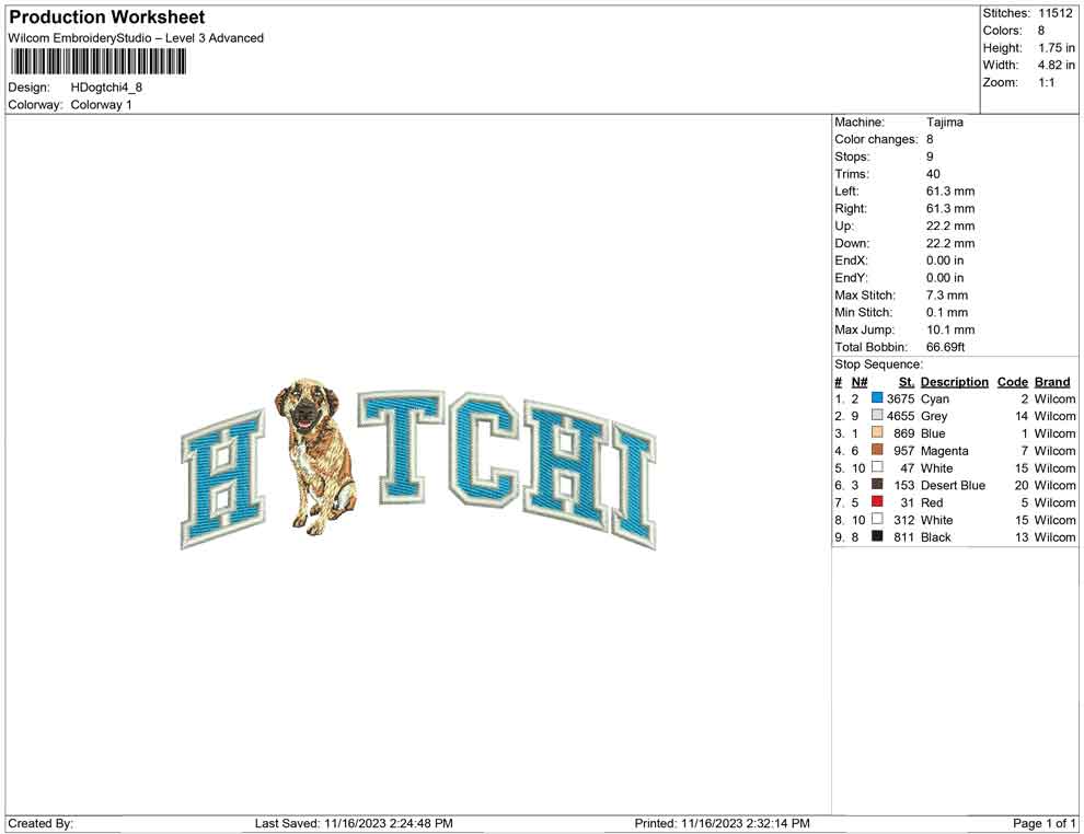 H dog tchi