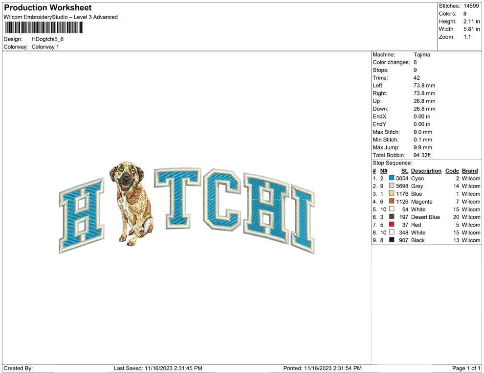 H dog tchi
